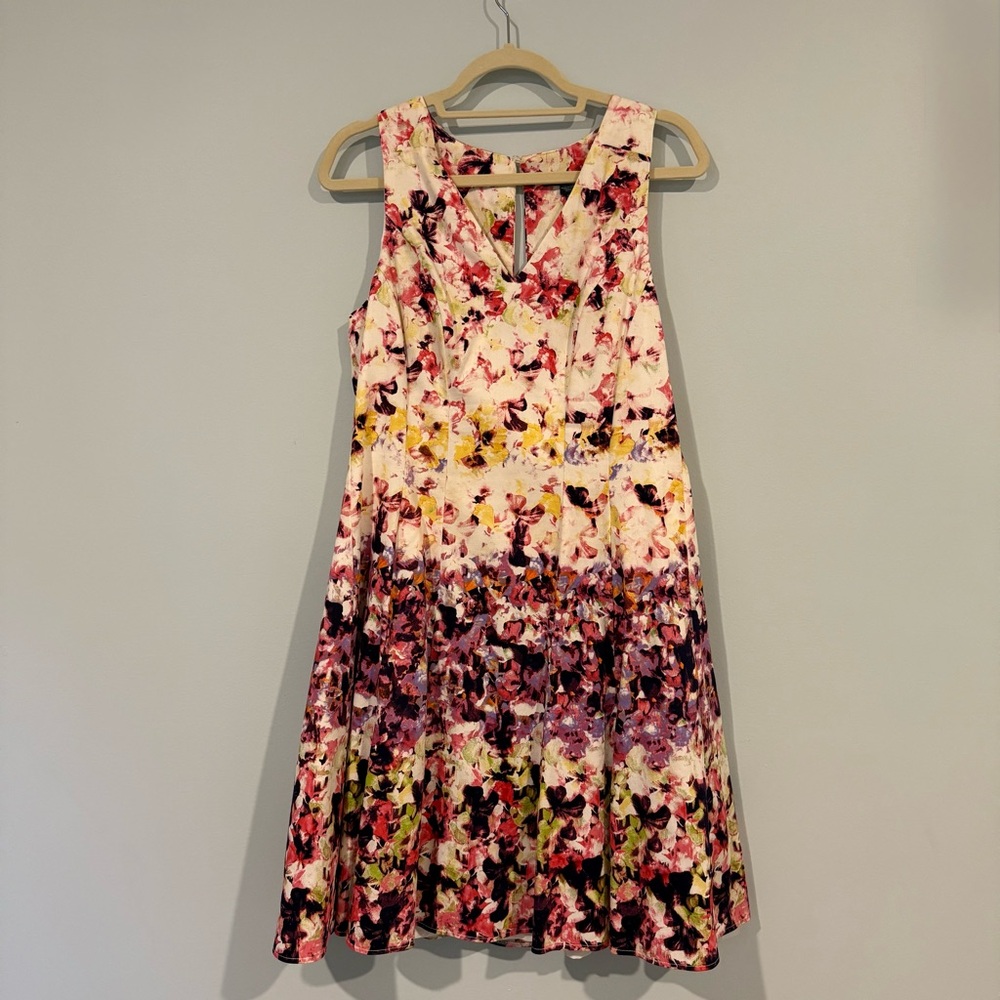 Maggy London Multicolor Floral Dress
